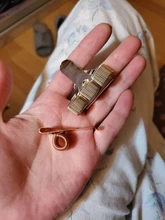 Bolígrafo con muelle de Metal, portalápices de un solo orificio, doble apertura, Triple orificio, bucle elástico, suministros de escritura portátil, papelería