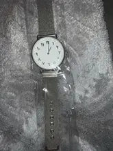 Vansvar de plata y malla de oro rosa números arábigos reloj de moda de las mujeres ocasionales de acero inoxidable pulsera de cuarzo reloj femenino