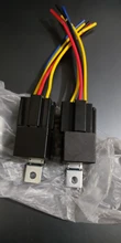 Automotive-Relay Relay Socket Copper-Terminal 4pin Waterproof 12V 40A 5pin with Black