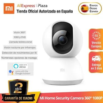 

Xiaomi Mi Home Security Camera, 360 1080p, Night Vision, IA Motion Detection, iOS Android Original Global Version