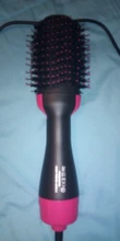 Secador de pelo 2 en 1 de un paso, cepillo de aire caliente, alisador de pelo, cepillo rizador, herramientas de estilismo de cabello, iones de pelo