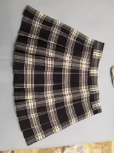 Verano de las mujeres Plaid Mini falda cintura alta Mujer Chic falda de moda de señoras de la Oficina fiesta informal en el Club corta plisada falda