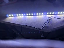 Luz de acuario LED resistente al agua, lámpara sumergible para plantas acuáticas, decoración acuática con Clip