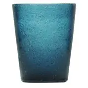 

Memento Set 6 cups glass pulegoso without shank Deep Blue