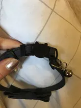 1pc nuevo lazo para mascotas gato pequeño Collar de hebilla ajustable pajarita Collar de cachorro lindo pequeño Collar de perro con campanas