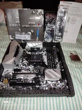 STEEL LEGEND Motherboard-Suit Socket Am4 R7 2700 Asrock B450m Amd Ryzen CPU New Cooler