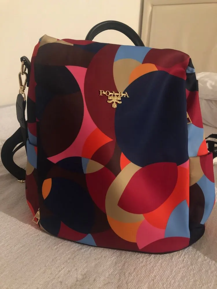 Sac à Dos Antivol Femme Multicolore