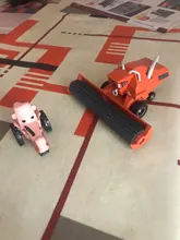 Disney Pixar Cars 2 3 Frank y Tractor fundición de Metal coche en miniatura de aleación de año nuevo juguete de regalo para chico