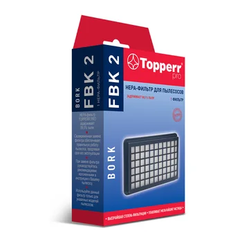 

HEPA filter for vacuum cleaner BORK Topperr FBK 2