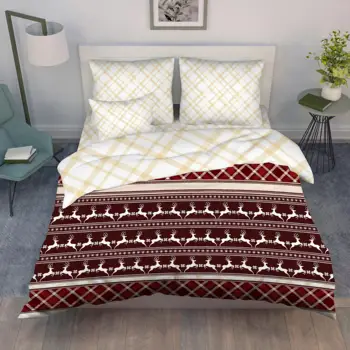 

Bed linen Calico Vasilisa-"Scandinavian motives"