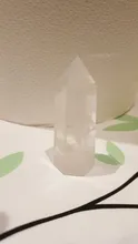 Piedra curativa de cuarzo transparente, cristal Natural, prismas hexagonales de 50-80mm, varita de Obelisco, decoración para el hogar, 1 unidad