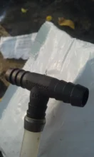 Tee Connector Hose-Fitting Plastic Barb 10mm 8mm 3-Way 4mm 3mm 10-Pcs