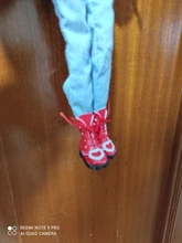 Mini botas de cuero PU hechas a mano para niños, zapatos de para muñecas de escala 1/6 con diseño de corazón, bonitos, para regalo de cumpleaños, 1 par