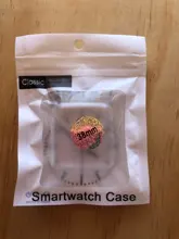 Caso para Apple Watch 38mm 42mm 40mm 44mm TPU suave en todo claro funda protectora de pantalla protectora de la serie 5 4 3 2 1 6 SE