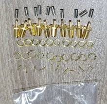 Adaptador hembra de SMA, conector hembra de RF, conector hembra de crimpado para RG316, RG174, 5 uds.