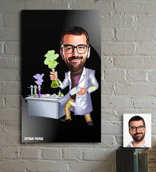 

Personalized Mr Chemical Engineer Cartoon Wooden Table-1