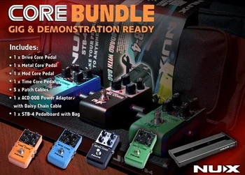 

Core-bundle set of effect pedals, Nux cherub