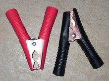 Hot Car Alligator Clips Battery Clamps Crocodile Clip 100A Red+Black