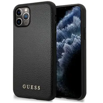 

IPhone 11 case Pro license Guess black leather