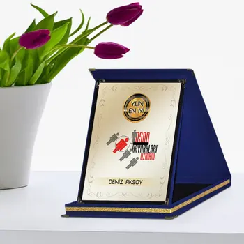 

Personalized The Year 'S Best Human Resources Specialist Navy Blue Plaque Award