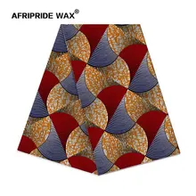Новая африканская печать батик хлопок ткань AFRIPRIDE Высокое качество хлопок Анкара принт для платья занавески A18F0567