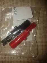 2Pcs/Lot Push Button Type Full Protective Alligator Clip For Professional Multimeter