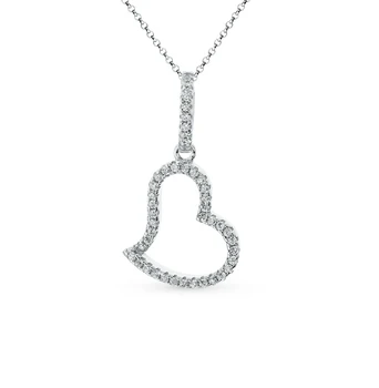 

Silver Pendant with cubic zirconia sunlight sample 925