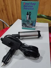 Bomba sumergible eléctrica de 12L/min 38/51MM CC para bombeo de agua de aceite diésel, bomba de transferencia de combustible, bomba de succión de aceite, 12 24 V