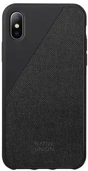 

Native Union CLIC canvas (ccav-blk-np18s) case for iPhone X/XS (black)
