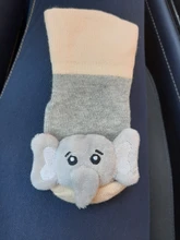 Calcetines con dibujos animados para bebé, antideslizantes, calcetines con sonajero para recién nacido, bonitos calcetines de algodón para suelo de otoño, botas cálidas para niños y niñas, novedad de 2020