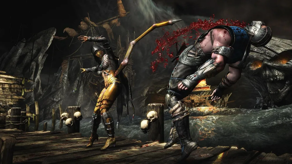 Диск для PS4 MORTAL KOMBAT X(русские субтитры) хиты PLAYSTATION