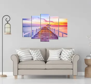 

Coastal Views 5 Piece Mdf Table