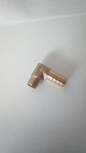 Hose-Barb-Fitting Adapter Connector Brass Bsp Male 14/16mm Thread-Elbow Barbed-Coupler