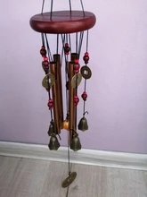 Wind-Chimes Decoration Garden-Tubes-Bells Wall-Hanging Yard Outdoor Antique Copper Living