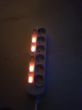 Power-Strip Switches Sockets Surge-Protection Electrical-Extension Independent 5/6-Outlets