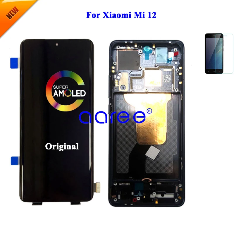 

AMOLED LCD Display Original For Xiaomi Mi 12 LCD For Xiaomi Mi 12 LCD Display LCD Screen Touch Digitizer Assembly
