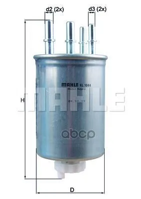 Фильтр Топливный Range Rover 3.0d 12- Mahle/Knecht Kl1044 Mahle/Knecht арт. KL1044