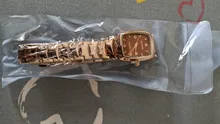 Reloj de pulsera de oro rosa para mujer, de lujo, de acero inoxidable, con diamantes de imitación, elipse, creativo, de cuarzo