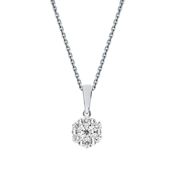 

Gold pendant with diamonds sunlight sample 585