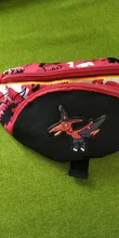 Riñonera con dibujo de dinosaurio para chico y niña, bolso de pecho con cinturón para niño, bolsa de dinero, riñonera con cremallera para bebé