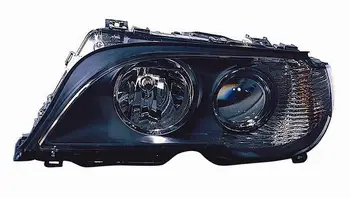 

HEADLIGHT BMW 3 SERIES E46 COUPE 2003 XENON PARAB. BLACK INDIC. WHITE Right Compatible