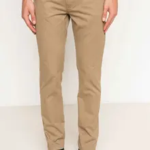 Дефакто мужские повседневные длинные штаны Kahki синие однотонные мужские брюки со средней талией мужские брюки новые Arrivals-H1609AZ17AU