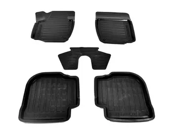 

Rubber interior mats with side for Skoda Rapid (2014-) adravg002