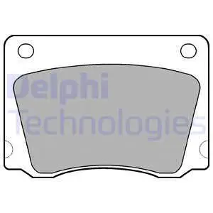 Колодки торм.пер. MERCEDES W114 2.3-2.8 01/68-11/76/ W115 2.0-2