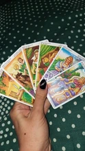 Cartas de oráculo del Tarot para mujeres y niñas, juego de mesa, novedad