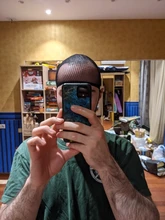 Malla de nailon para pelo de mujer, redecilla negra para la fabricación de pelucas, malla elástica, accesorios para pelucas, 1 unidad