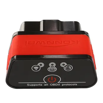 

KW903 ELM327 Bluetooth OBDII Diagnostic OBD2 Car Engine Fault Diagnostic Scanner Tool Android