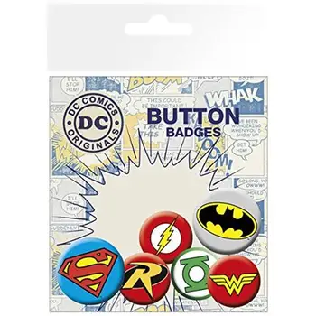 

Dc Comics: Logos (badge Pack)GB EYE3.31