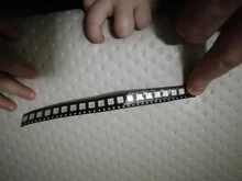 Led-Chip WS2812 Pixels 5050SMD Individually Black/white 10-1000PCS PCB DC DC5V