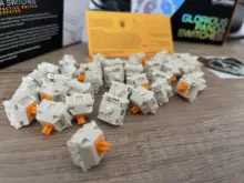 Mechanical-Switches Transcendent Glorious Panda Premium for Typing-Experience 36pcs-Per-Box
